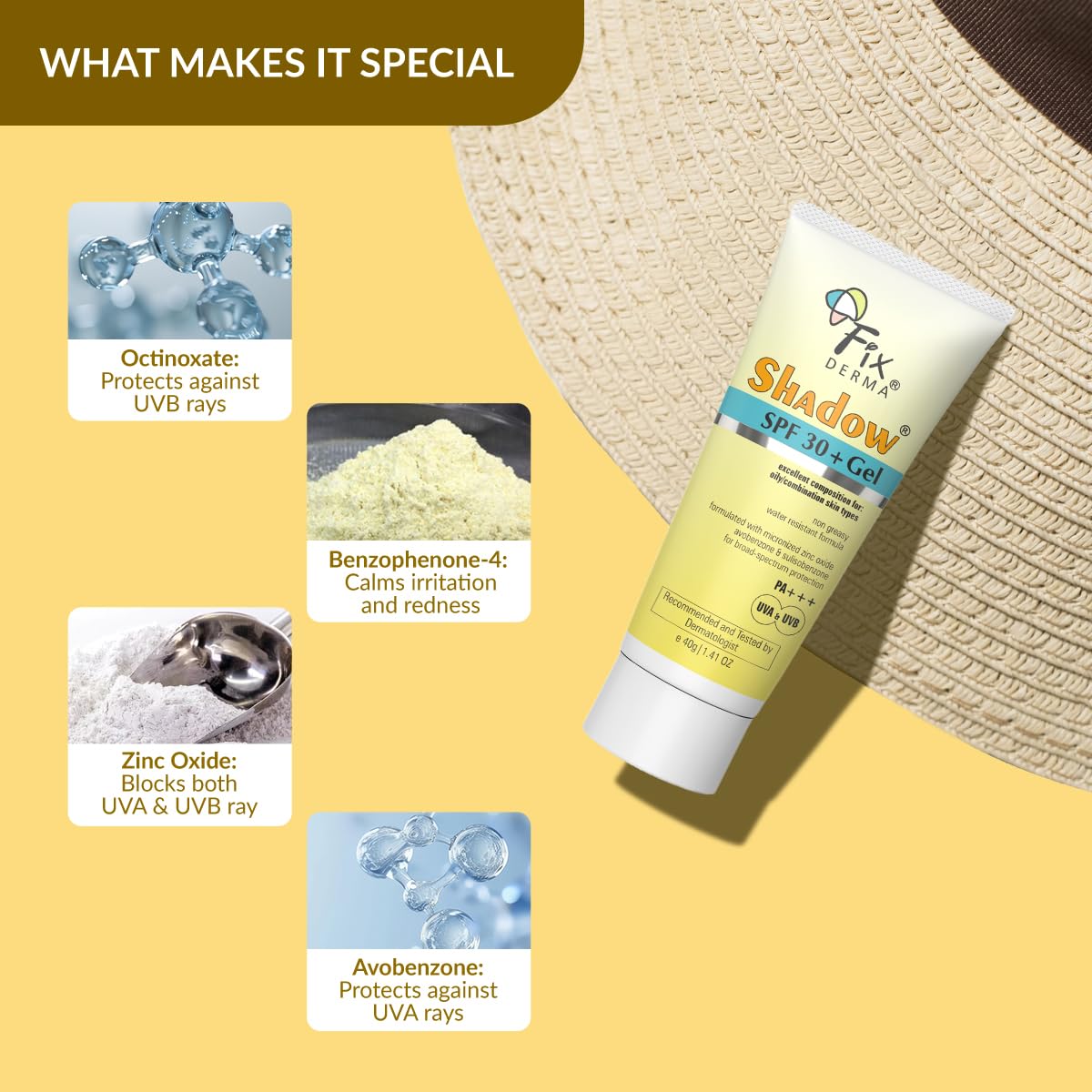 Fixderma Shadow SPF 30+ Gel